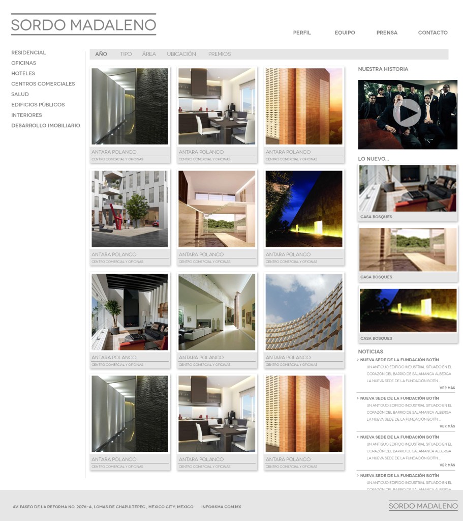 Pagina Sordo Interior