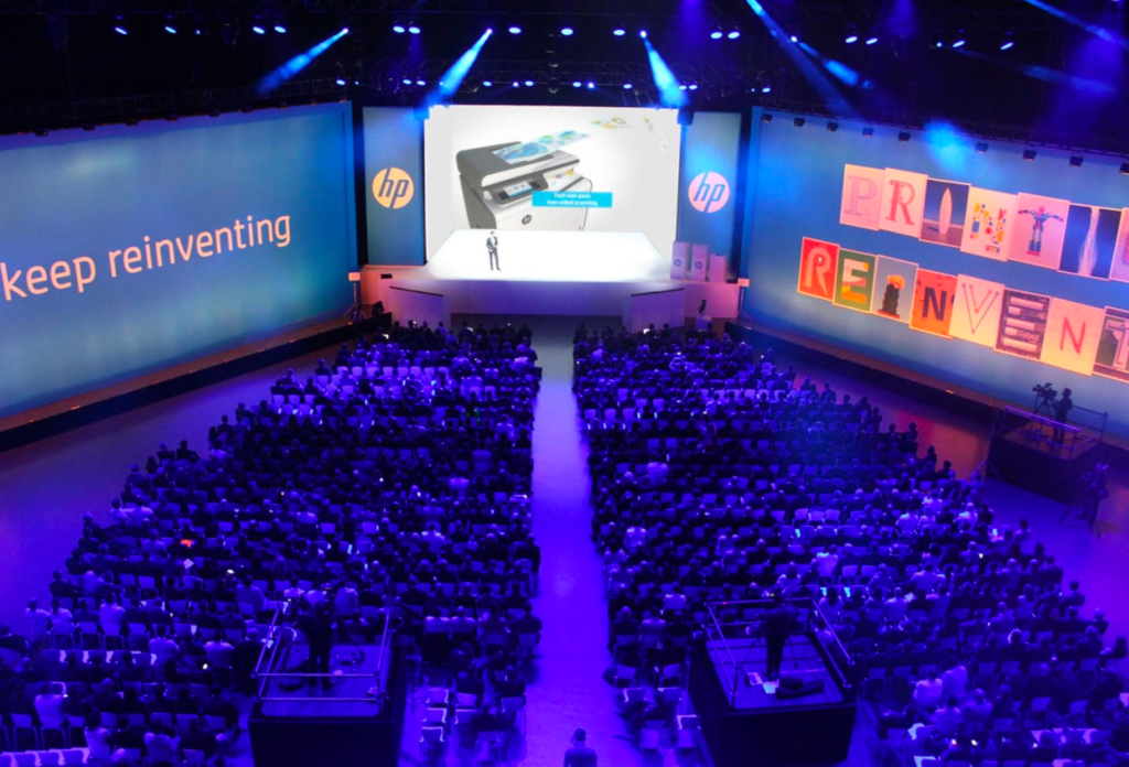 Corporate events & experiences, Reimagined&nbsp;(HP)