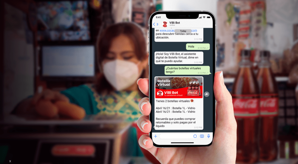Virtual bottle digital solution for returnability (The Coca-cola&nbsp;company)